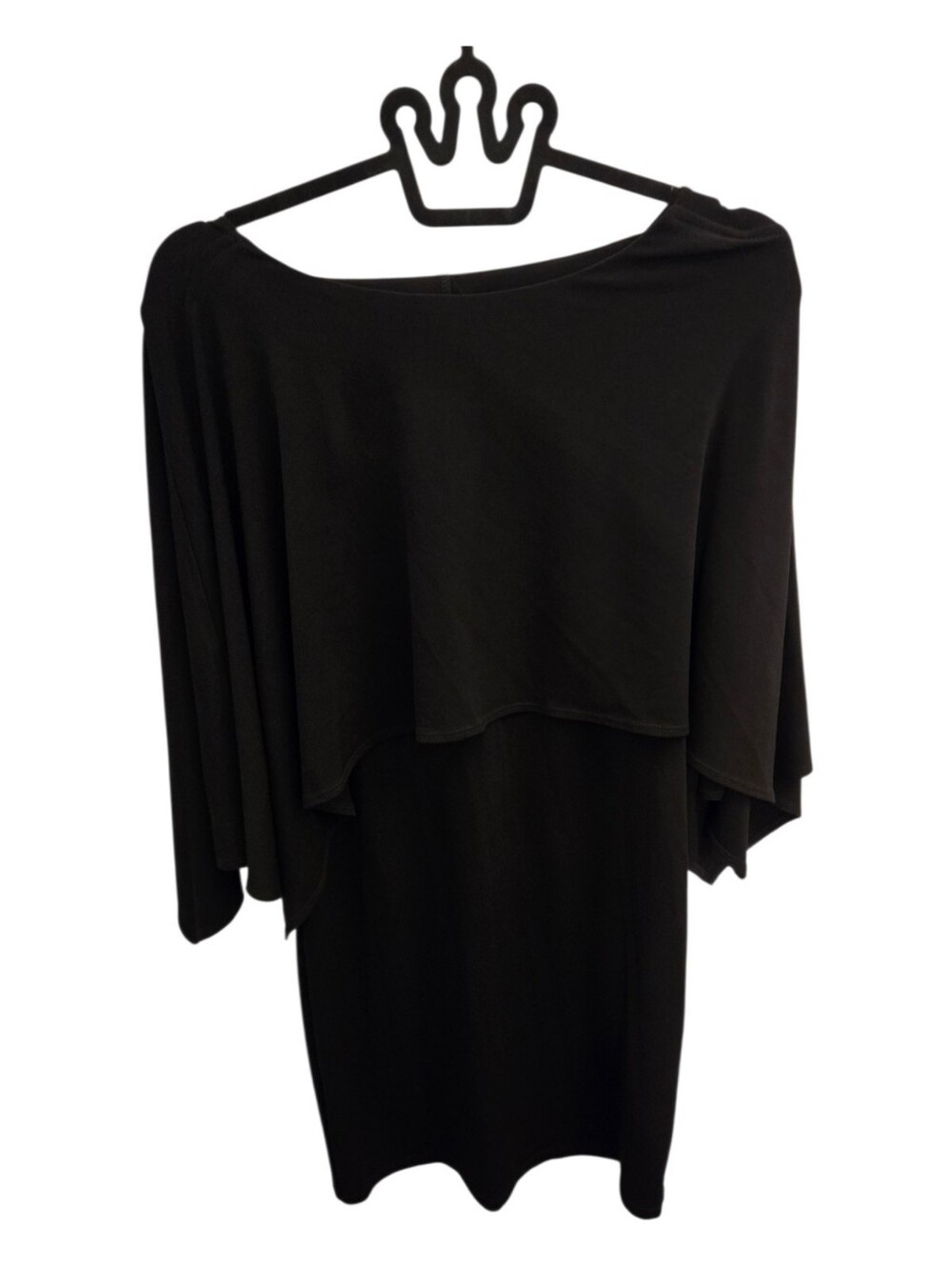 Chico's Black Midi Dress Sz 0